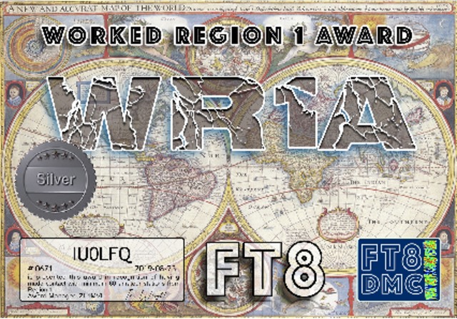 Region 1 Silver #0671